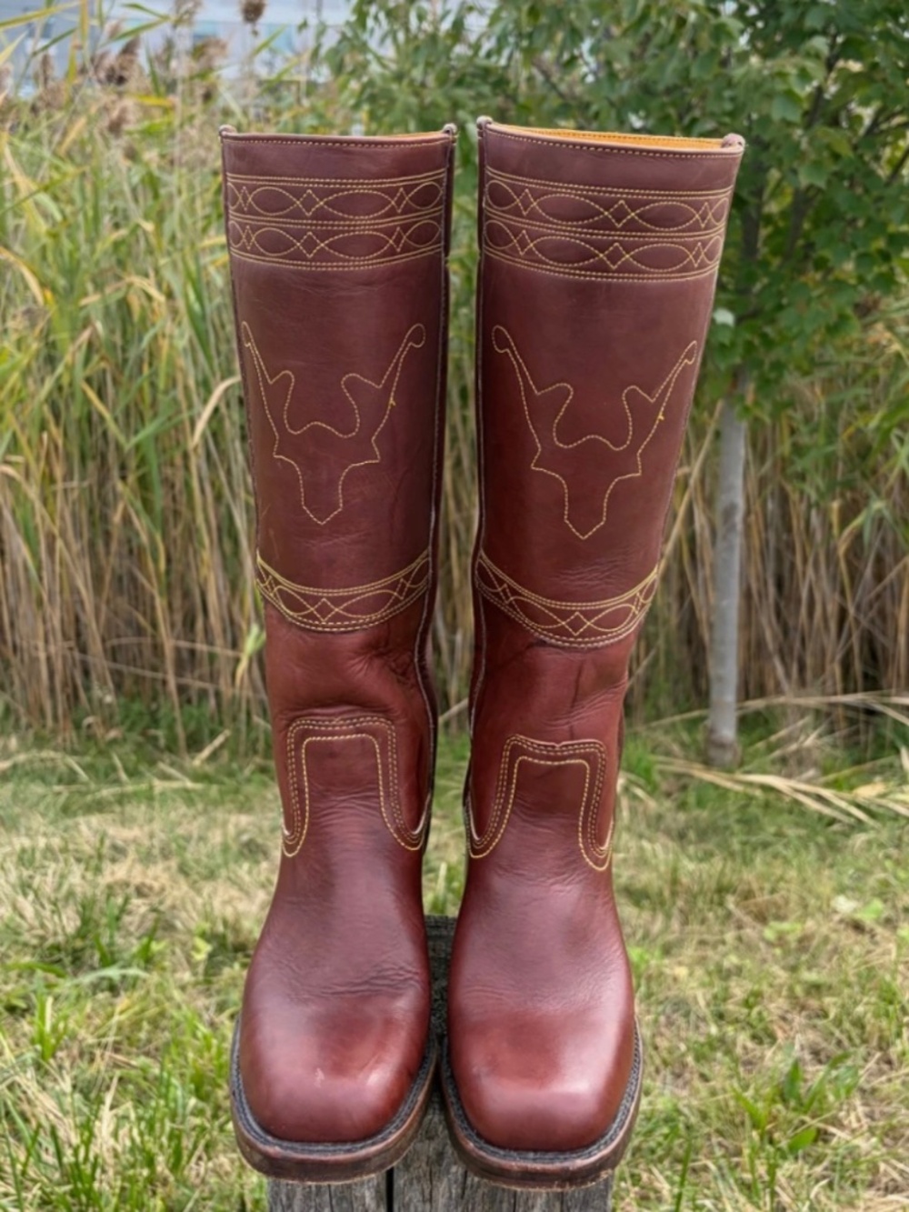 Vintage Rare Frye Campus Boots